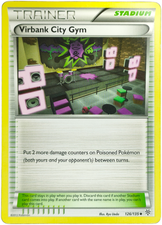 Pokemon | Black & White | Plasma Storm | Virbank City Gym - 126/135