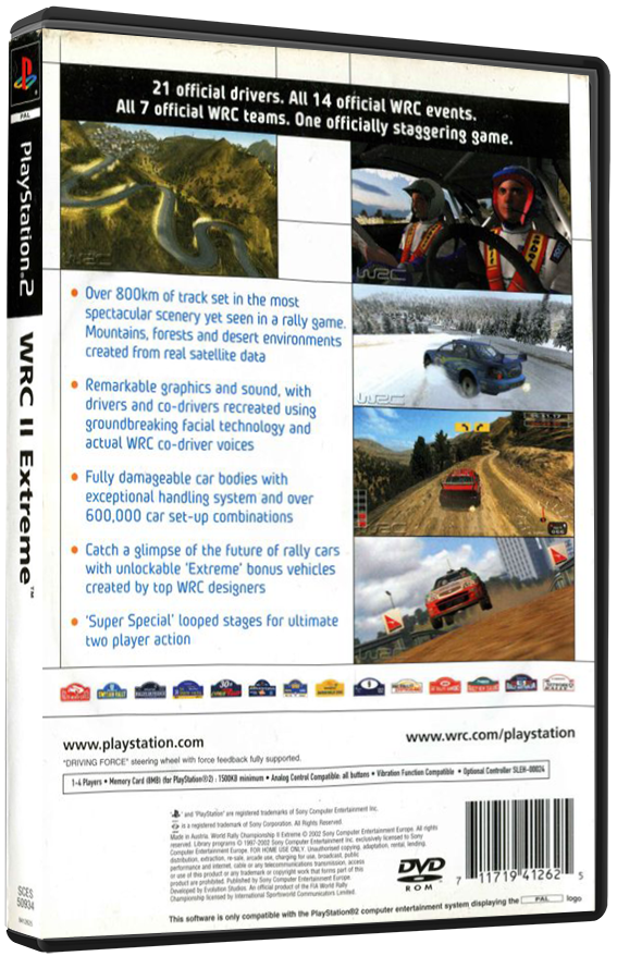 WRC 2 Extreme (Printed Cover) | PS2
