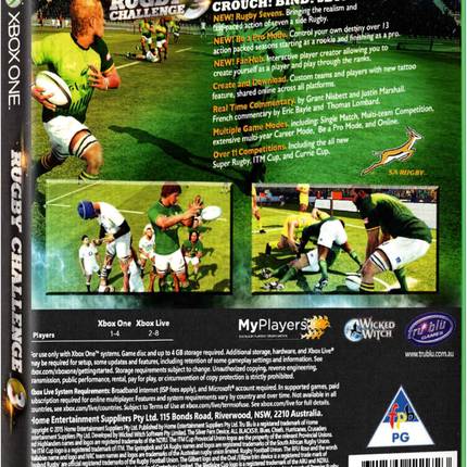 Rugby Challenge 3 (Sprinbok Edition) | Xbox One