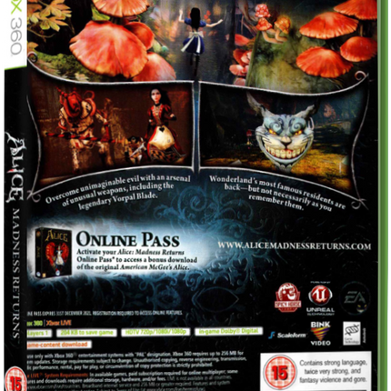 Alice: Madness Returns | Xbox 360