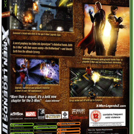 X-Men: Legends II - Rise of Apocalypse | Xbox Original