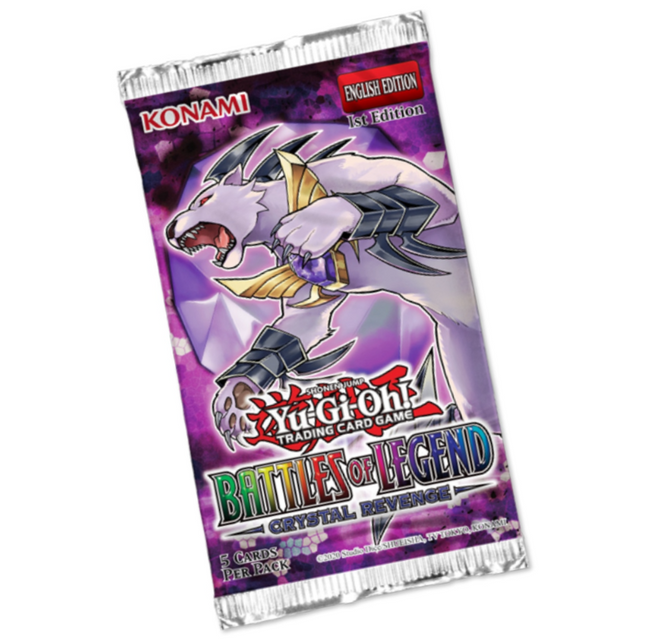 Yu-Gi-Oh! | Battles of Legend: Crystal Revenge | Booster Pack