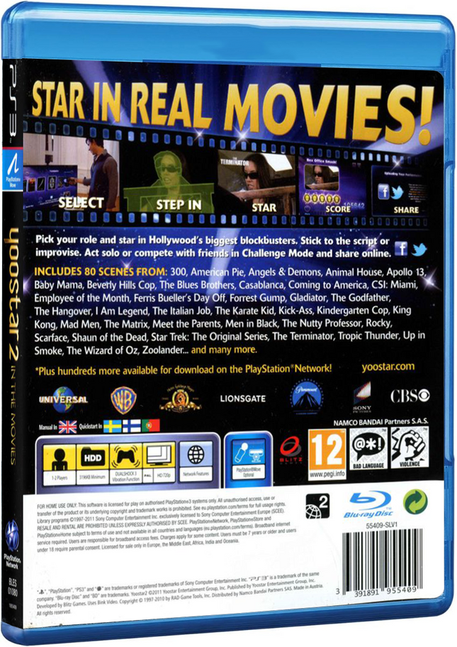 Yoostar 2: In the Movies (Printed Cover) | PS3