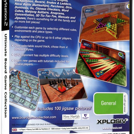 Ultimate Board Game Collection (Printed Cover) | PS2