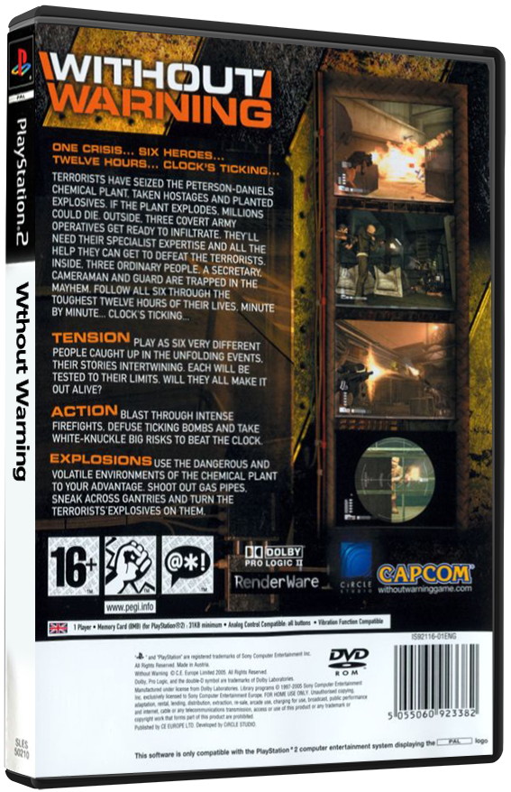 Without Warning (Printed Cover) | PS2