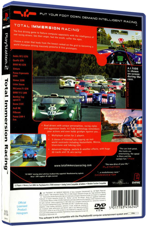 Total Immersion Racing | PS2
