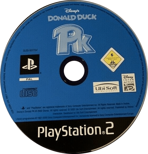 Disney’s Donald Duck PK (Disc Only) | PS2