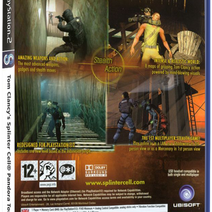 Tom Clancy's Splinter Cell: Pandora Tomorrow | PS2