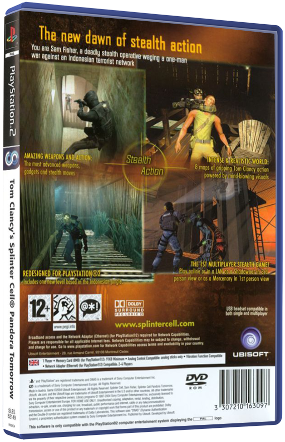 Tom Clancy's Splinter Cell: Pandora Tomorrow | PS2
