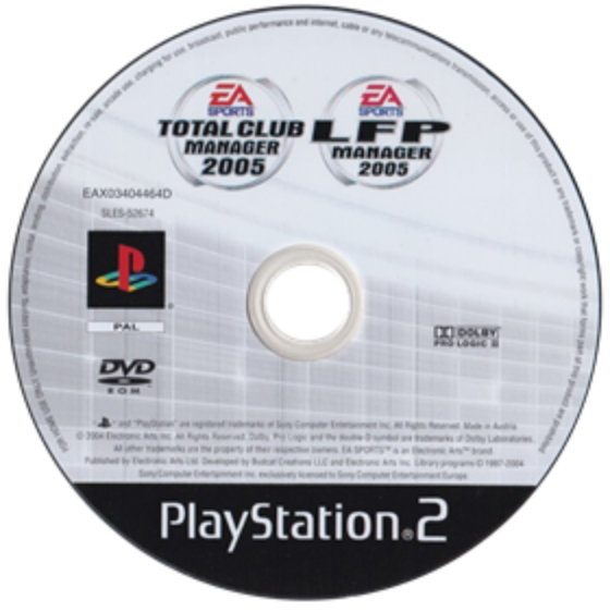 Total Club Manager 2005 (Disc Only) | PS2