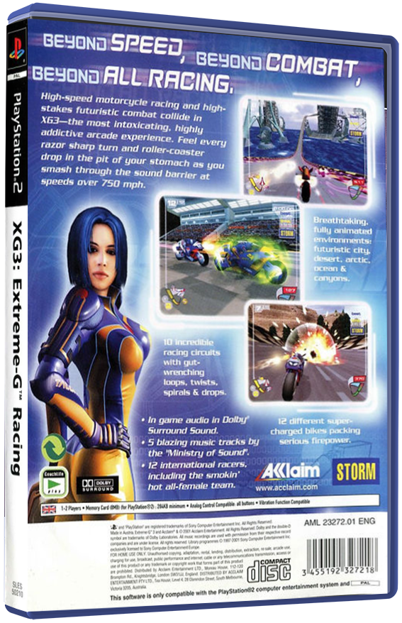 XGIII: Extreme G Racing | PS2