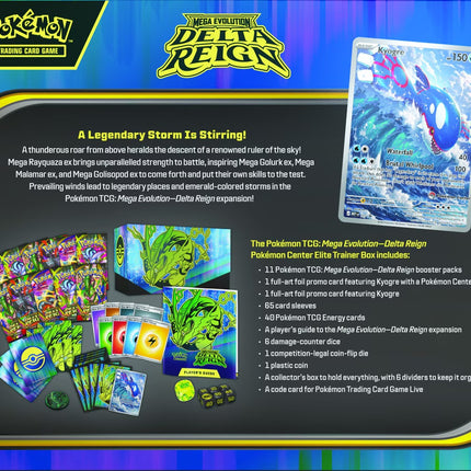 Pokemon | Mega Evolution | Delta Reign | Elite Trainer Box