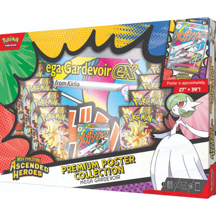 Pokemon | Mega Evolution | Ascended Heroes | Premium Poster Collection (Gardevoir EX)