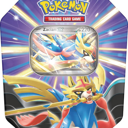 Pokemon | Scarlet & Violet | Slashing Legends Tin | Zacian ex