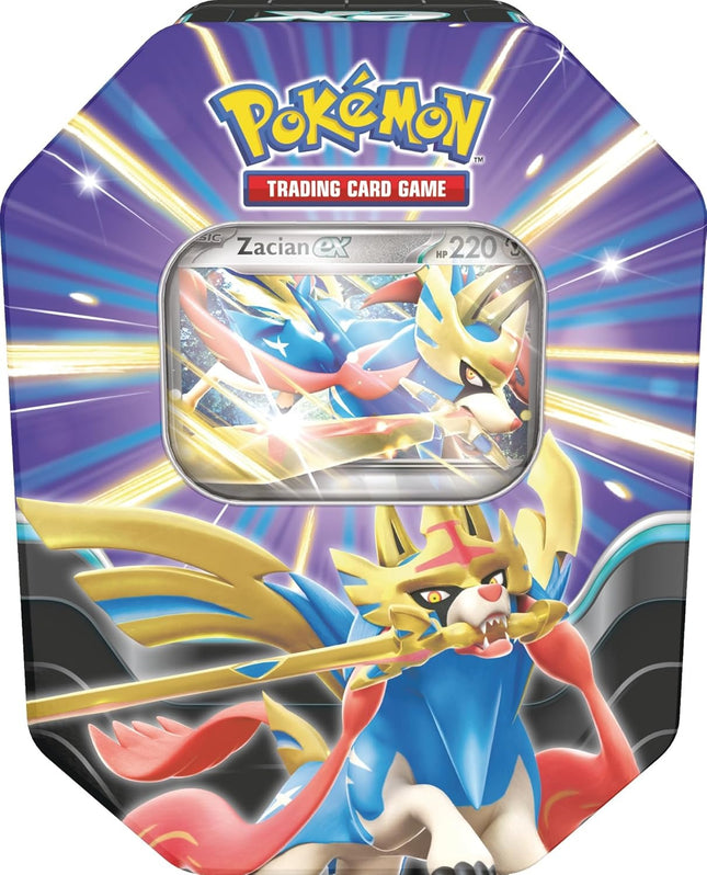 Pokemon | Scarlet & Violet | Slashing Legends Tin | Zacian ex