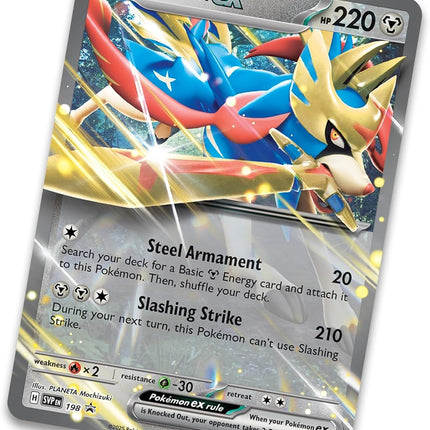 Pokemon | Scarlet & Violet | Slashing Legends Tin | Zacian ex