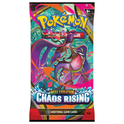 Pokemon | Mega Evolution | Chaos Rising | Booster Pack