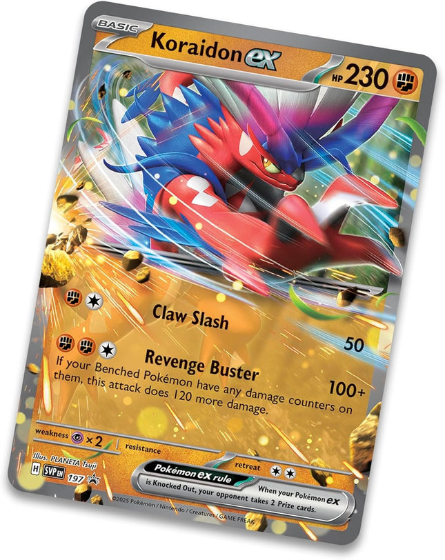 Pokemon | Scarlet & Violet | Slashing Legends Tin | Koraidon ex