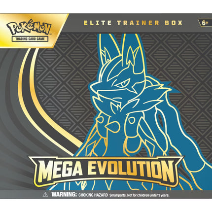 Pokemon | Scarlet & Violet | Mega Evolution | Elite Trainer Box - Mega Lucario