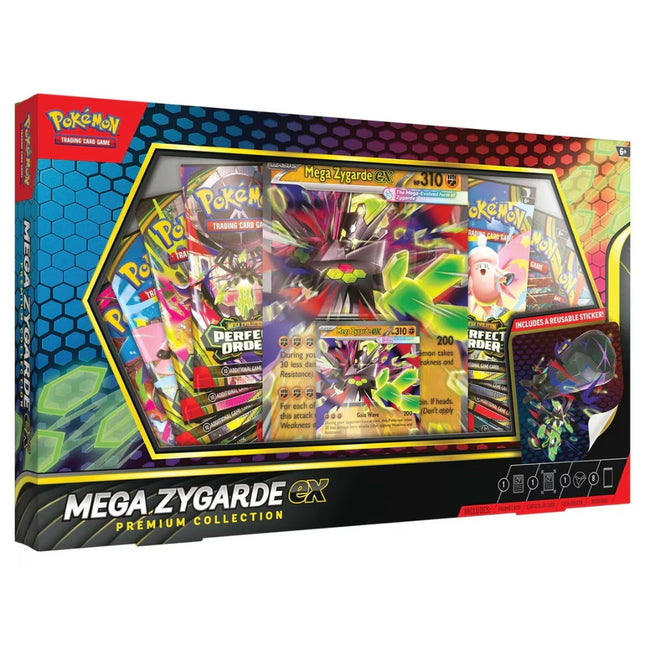 Pokemon | Mega Evolution | Ascended Heroes | Mega Zygarde ex Premium Collection