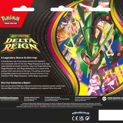 Pokemon | Mega Evolution | Delta Reign | 3 Pack Blister