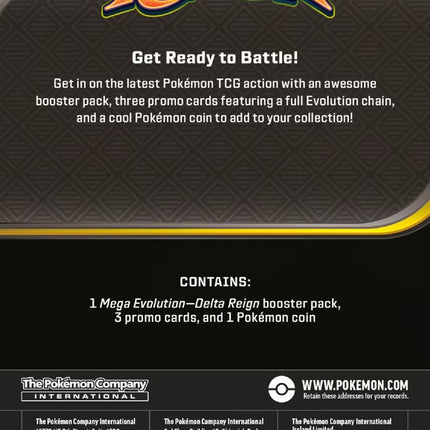 Pokemon | Mega Evolution | Delta Reign | Premium Blister