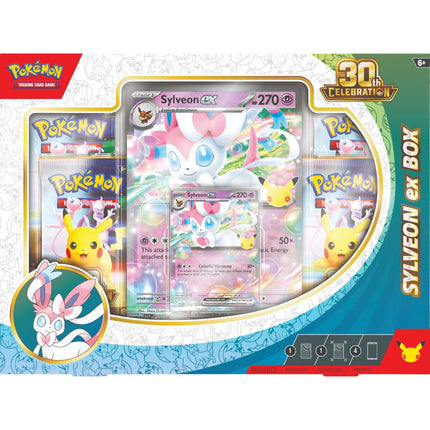 Pokemon | Mega Evolution | 30th Celebration | EX Box (Sylveon)