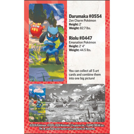 Pokemon | Mega Evolution | Ascended Heroes | Mini Tins (Riolu & Darumaka)