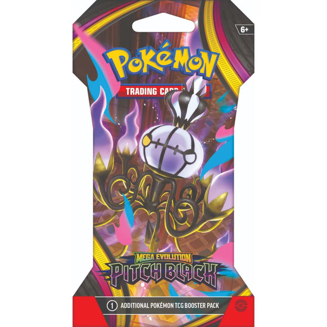 Pokemon | Mega Evolution | Pitch Black | Sleeved Booster Pack