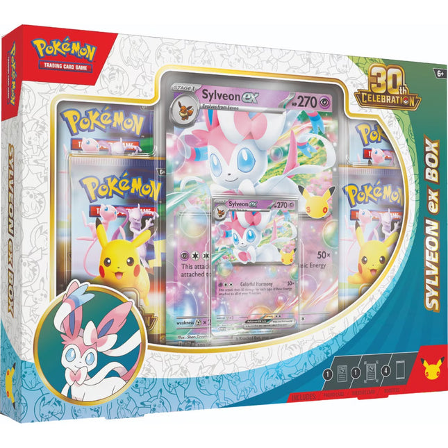 Pokemon | Mega Evolution | 30th Celebration | EX Box (Sylveon)