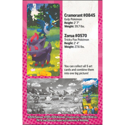 Pokemon | Mega Evolution | Ascended Heroes | Mini Tins (Cramorant & Zorua)
