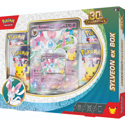 Pokemon | Mega Evolution | 30th Celebration | EX Box (Sylveon)