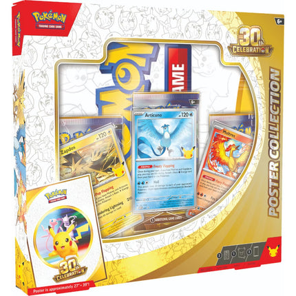 Pokemon | Mega Evolution | 30th Celebration | Poster Collection
