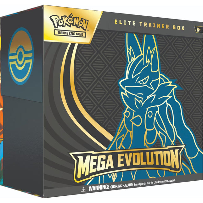 Pokemon | Scarlet & Violet | Mega Evolution | Elite Trainer Box - Mega Lucario