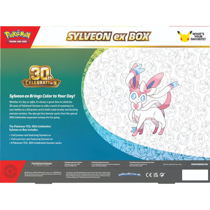 Pokemon | Mega Evolution | 30th Celebration | EX Box (Sylveon)