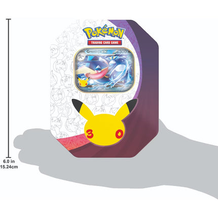 Pokemon | Mega Evolution | 30th Celebration | EX Tin (Greninja)