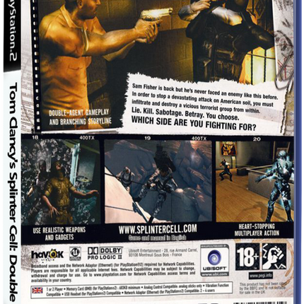 Tom Clancy's Splinter Cell: Double Agent | PS2