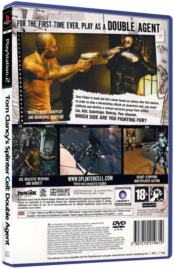 Tom Clancy's Splinter Cell: Double Agent | PS2