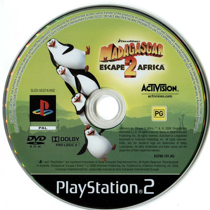 Madagascar Escape 2 Africa (Disc Only) | PS2
