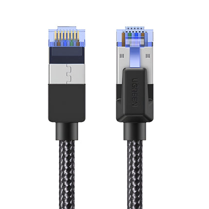UGREEN Cat8 Nylon Braided Ethernet Cable – 40Gbps with Modular Plugs – 2m