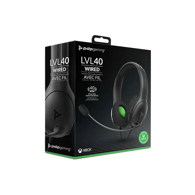 PDP LVL40 Wired Stereo Headset (Xbox)