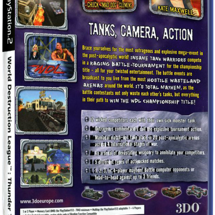 World Destruction League: Thunder Tanks | PS2