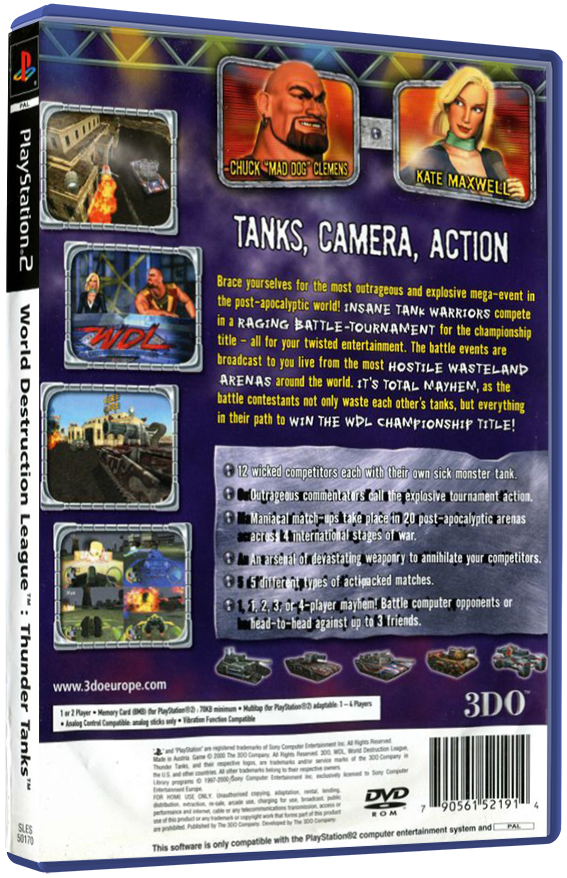 World Destruction League: Thunder Tanks | PS2
