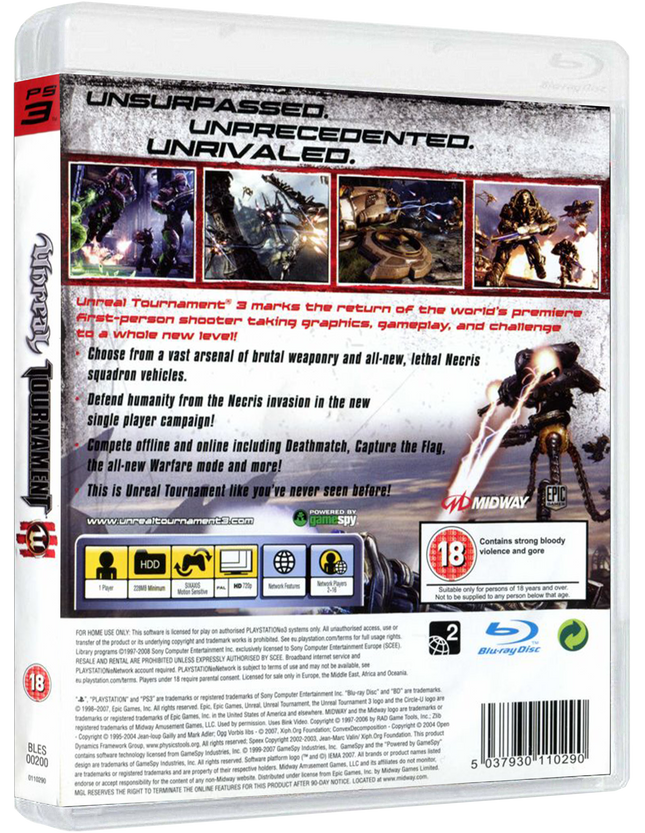 Unreal Tournament III | PS3