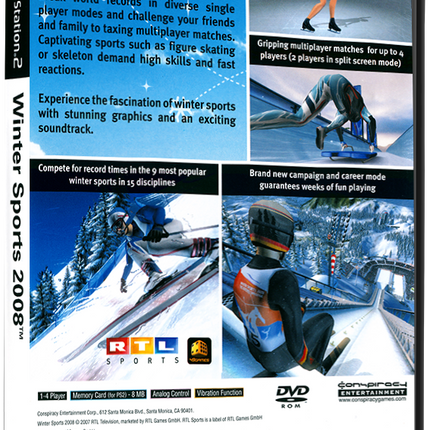 Winter Sports: The Ultimate Challenge 2008 (Printed Cover) | PS2