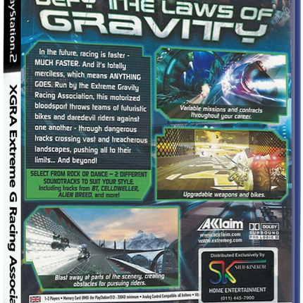 XGRA Extreme G Racing Association | PS2