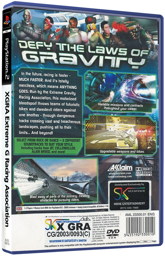 XGRA Extreme G Racing Association | PS2