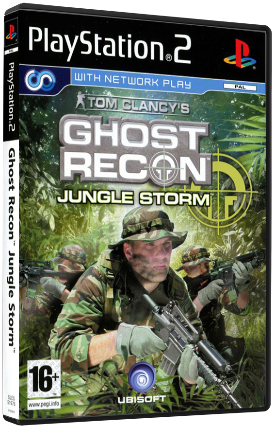 Tom Clancy's Ghost Recon: Jungle Storm (Printed Cover) | PS2