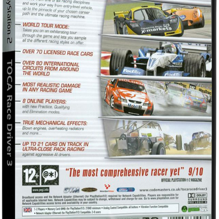 TOCA Race Driver 3 (Printed Cover - Platinum)