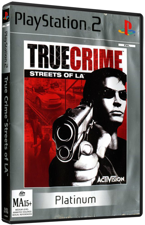 True Crime: Streets of LA (Printed Cover - Platinum) | PS2